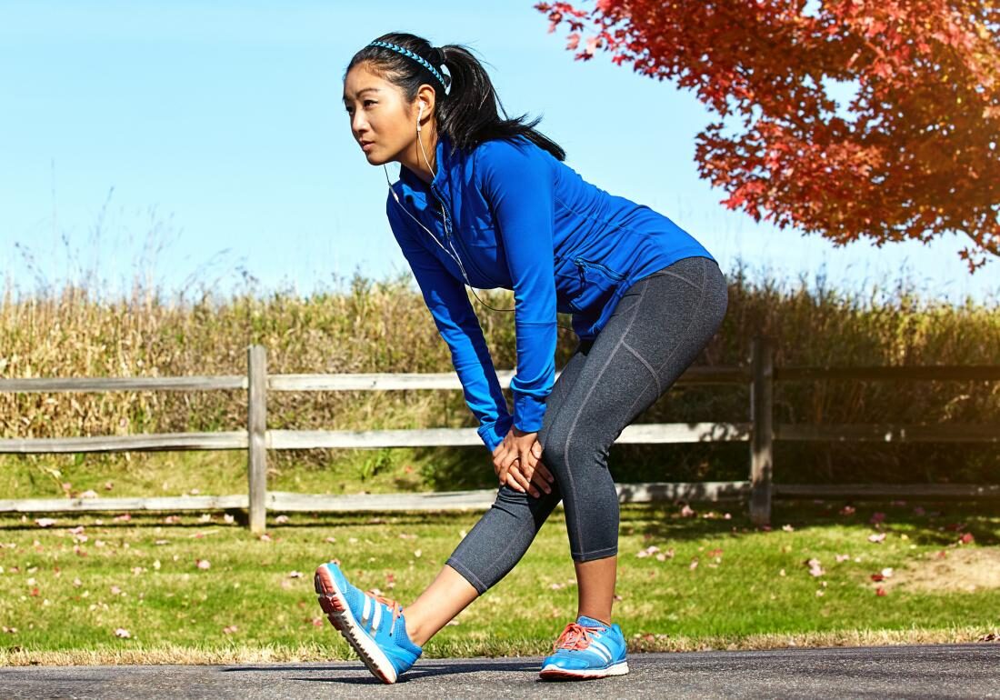 Stretching routines for squash recovery