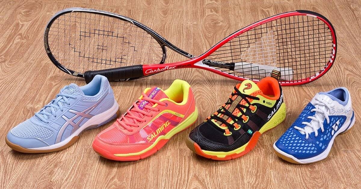 Top squash shoes for grip and comfort