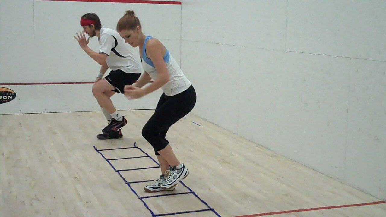 Squash footwork drills for competitive players
